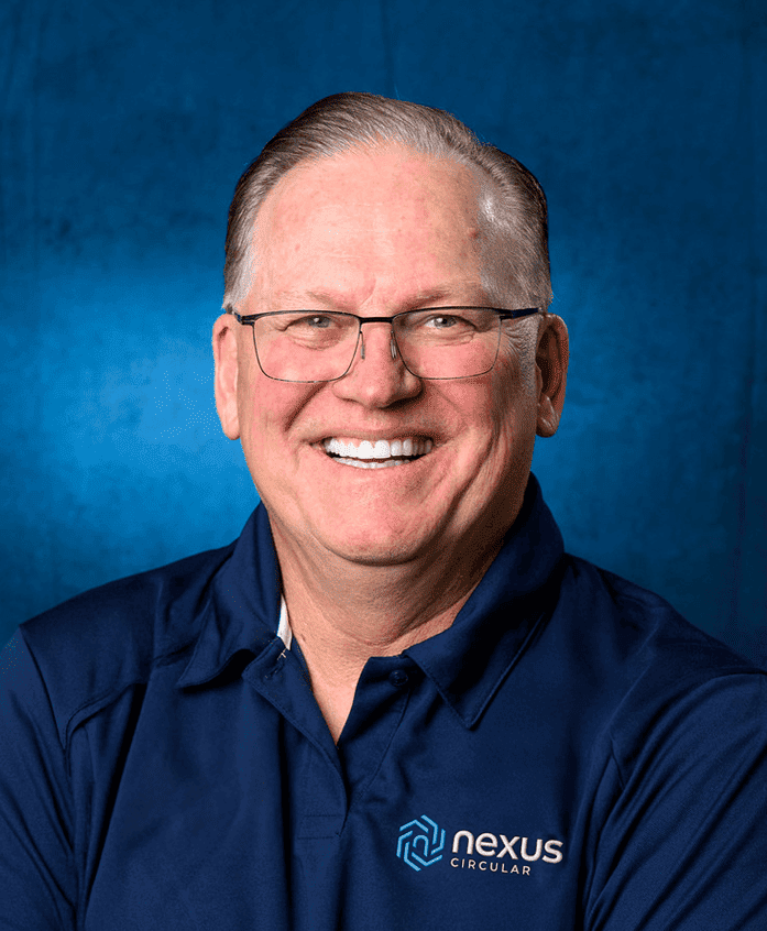 Headshot of Clint Thompson, Chief Commercial Officer of Nexus Circular